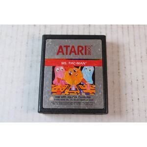 Ms. PAC-MAN (Atari 2600) Authentic, game cartridge only, tested/works